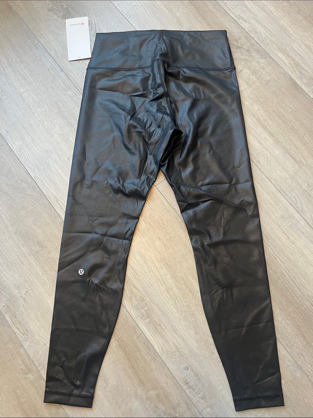 lululemon athletica Black Foil Wunder Under Leggings 28 in - Picture 4 of 4